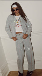 Sparkle Crystal Denim Jeans from Anderson Parker