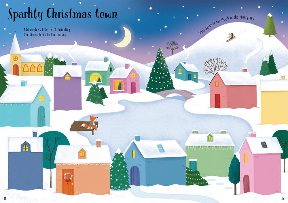 Sparkly Christmas Trees : Usborne from Anderson Parker
