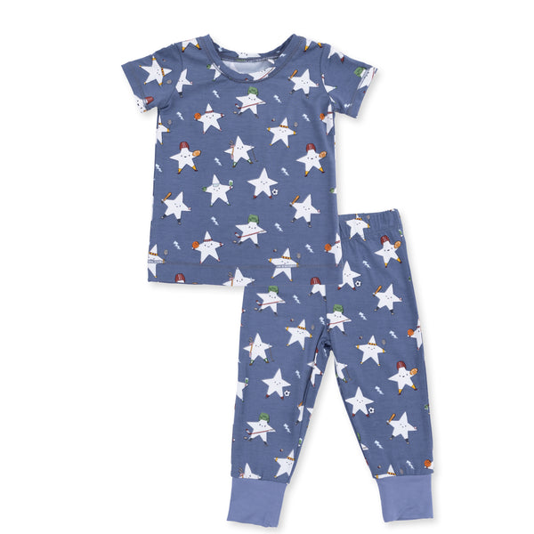Sports All Stars Glow In The Dark - Short Sleeve Loungewear Set from Anderson Parker