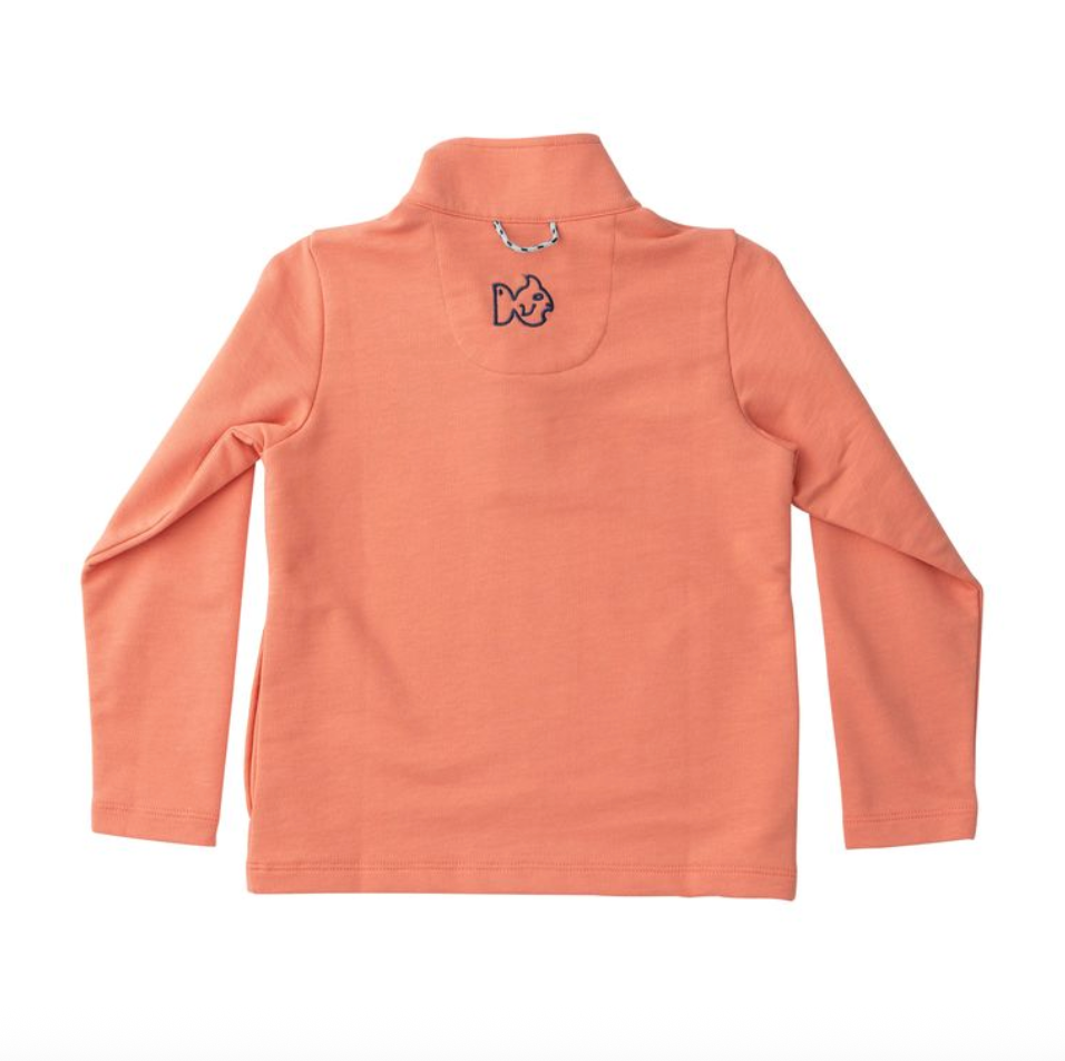 Sporty Snap Pullover - Crabapple from Anderson Parker