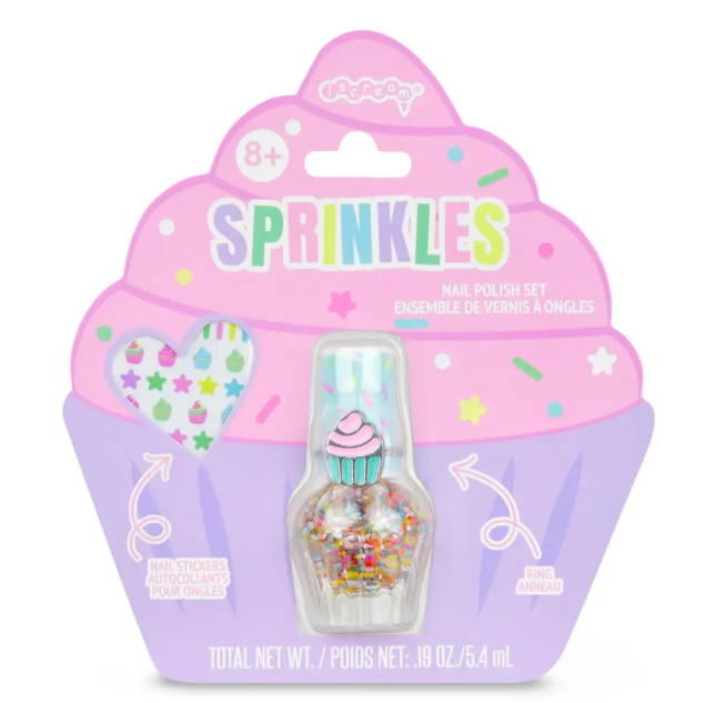 Sprinkles Nail Polish & Ring Set from Anderson Parker