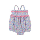 St. Bart's Bubble Bathing Suit - Briar Patch Petals/Hamptons Hot Pink from Anderson Parker