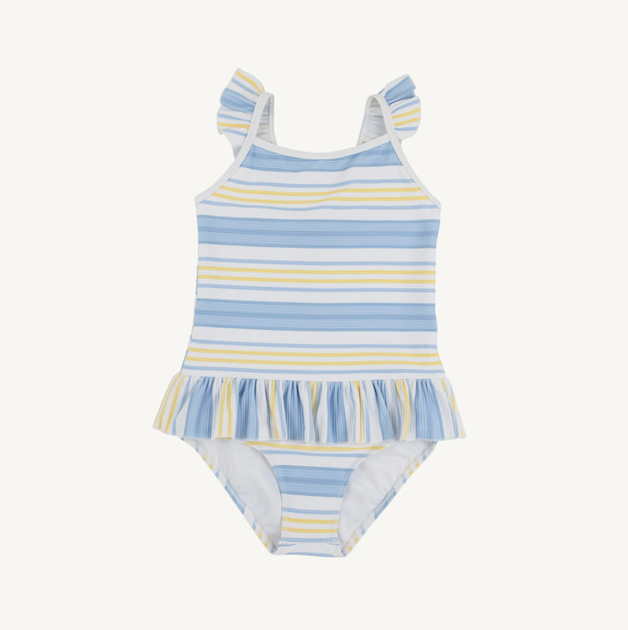 St. Lucia Swimsuit - SoBro Stripe/Worth Ave White from Anderson Parker