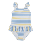 St. Lucia Swimsuit - SoBro Stripe/Worth Ave White from Anderson Parker
