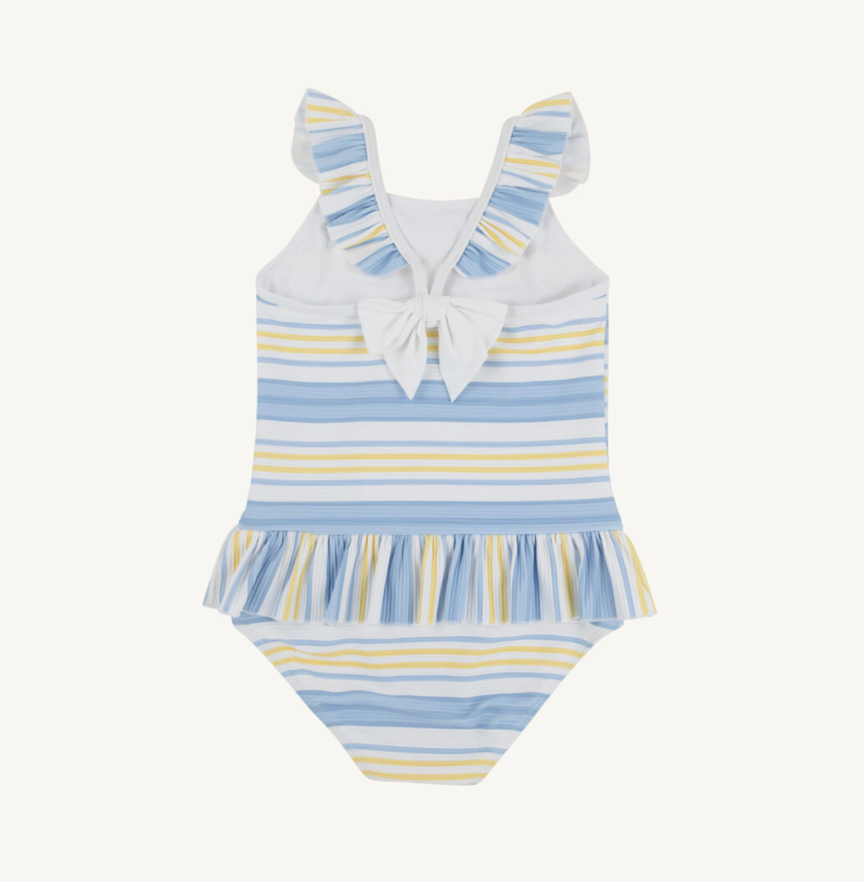 St. Lucia Swimsuit - SoBro Stripe/Worth Ave White from Anderson Parker