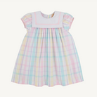 Stewart's Square Collar Dress - Brunch Plate Plaid/Worth Ave White/Palm Beach Pink from Anderson Parker