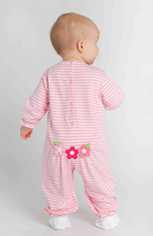 Stripe Knit Longall With Flowers from Anderson Parker