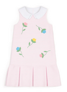 Stripe Pique Dress With Tulips from Anderson Parker