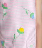Stripe Pique Dress With Tulips from Anderson Parker