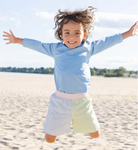 Stripe Seersucker Swim Trunk from Anderson Parker