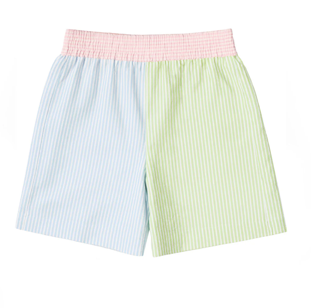 Stripe Seersucker Swim Trunk from Anderson Parker