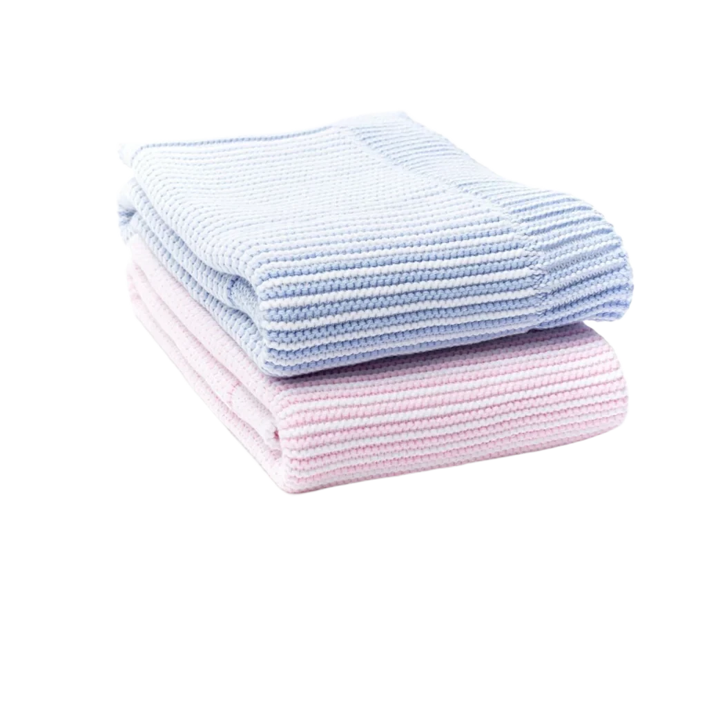 Stripes Blanket - Blue from Anderson Parker
