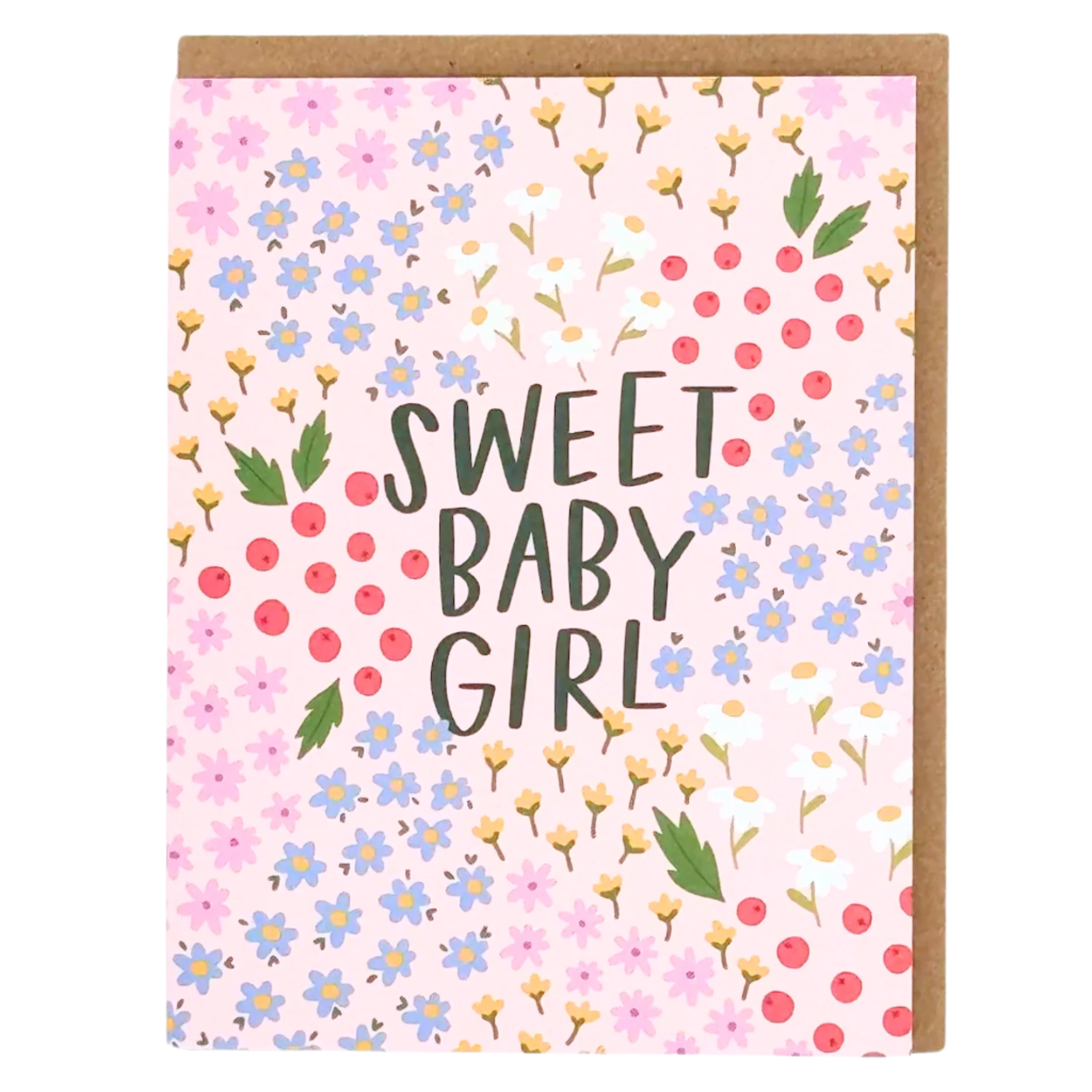 Sweet Baby Girl Greeting Card from Anderson Parker