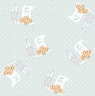 Sweet Pea PJ Set - Baking Spirits Bright - Blue from Anderson Parker