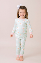 Sweet Pea PJ Set - Baking Spirits Bright - Pink from Anderson Parker