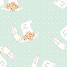 Sweet Pea PJ Set - Baking Spirits Bright - Pink from Anderson Parker