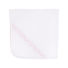 Sweetly Smocked Blessing Blanket - Worth Ave White/Palm Beach Pink from Anderson Parker