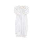 Sweetly Smocked Gown - Unisex - Worth Ave White/Palmetto Pearl from Anderson Parker