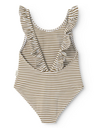 Swilla Bathing Suit - Dark Bronze Stripe from Anderson Parker