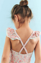 Swimsuit Doris - Powder Flowers and Seashells from Anderson Parker