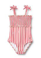Swimsuit Selma - Red Stripe Flowers from Anderson Parker