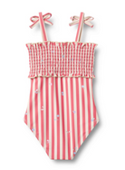 Swimsuit Selma - Red Stripe Flowers from Anderson Parker
