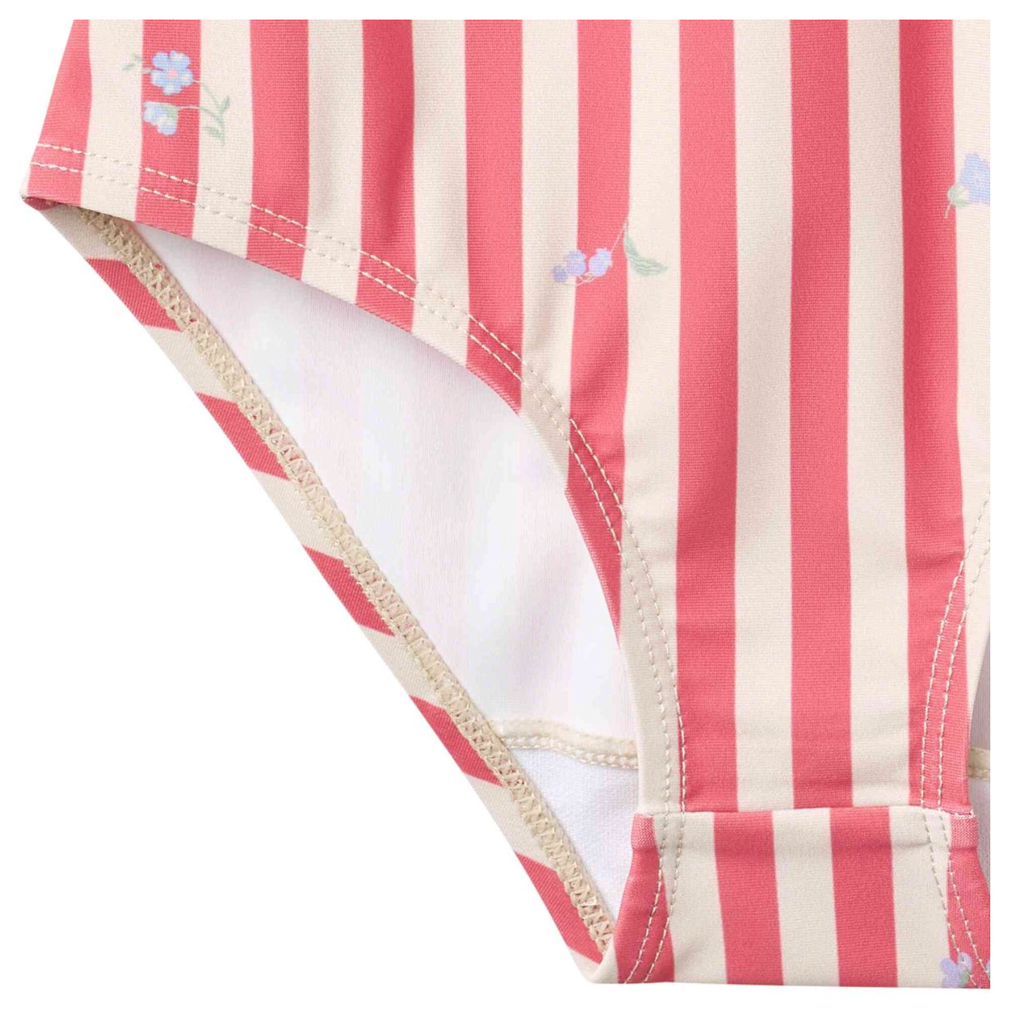 Swimsuit Selma - Red Stripe Flowers from Anderson Parker