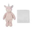 Swirl Unicorn Bedtime Huggie Plush Toy with Blanket from Anderson Parker