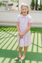 Sydney Girls' Dress - Pink Stripes - Anderson Parker
