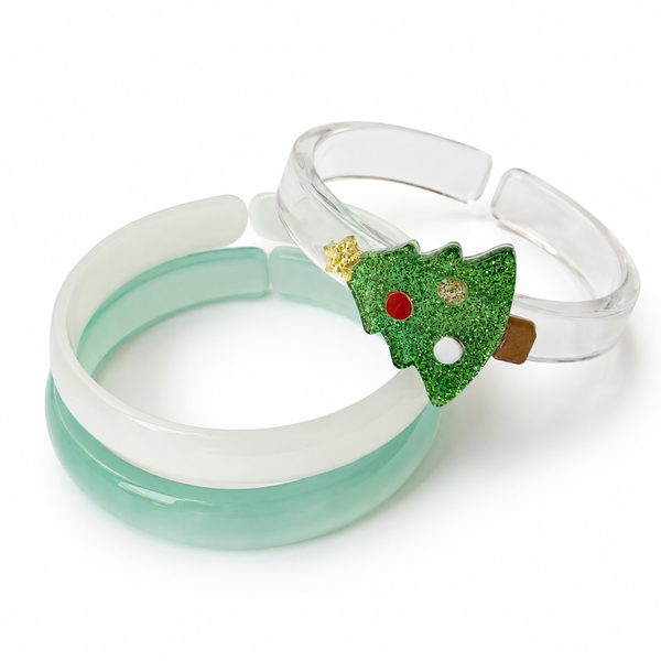 TREE GLITTER BANGLES from Anderson Parker