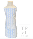TRVL APRON - Ribbon Floral Blue from Anderson Parker