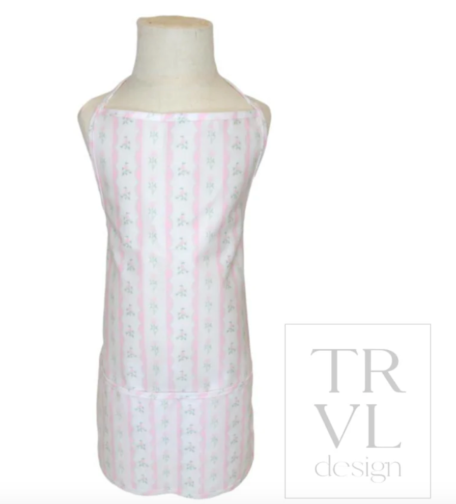TRVL APRON - Ribbon Floral Pink from Anderson Parker