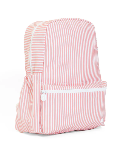 TRVL BACKPACKER - Pimlico Stripe Dusty Rose from Anderson Parker