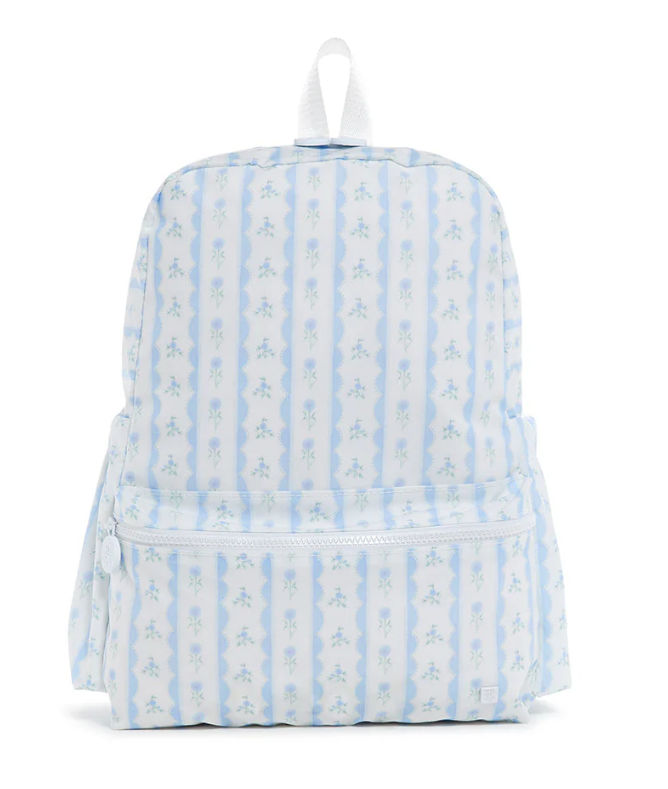 TRVL Backpacker - Backpack - Ribbon Floral Blue - Anderson Parker