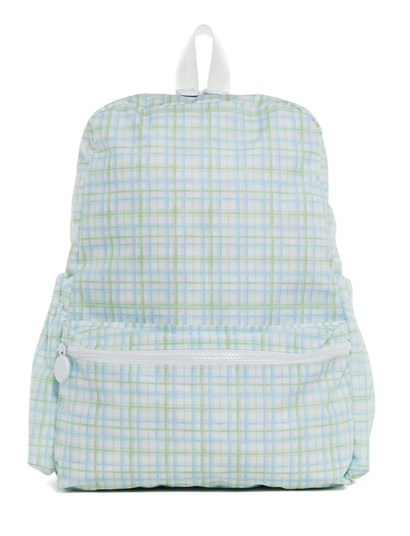 TRVL Backpacker - Classic Plaid Green from Anderson Parker