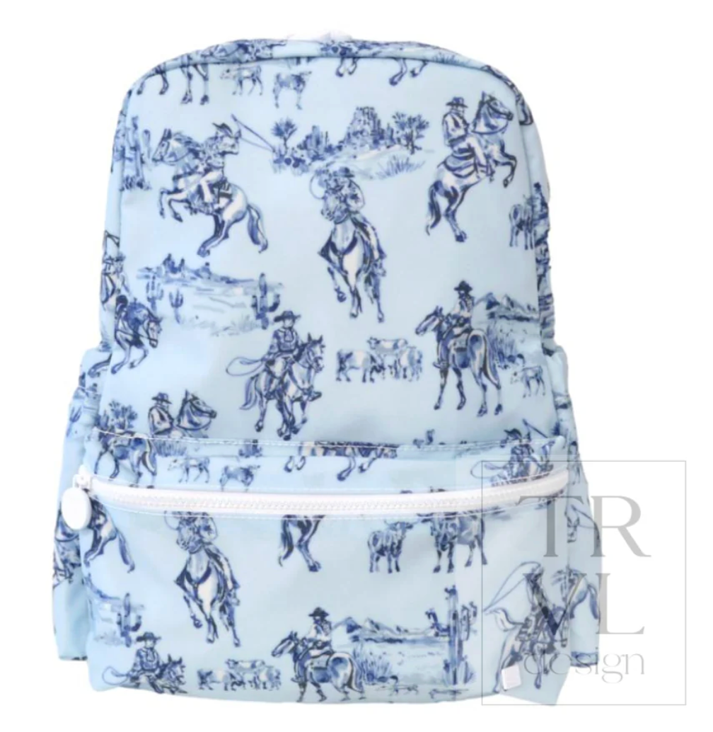 TRVL Backpacker -  Cowboy Toile from Anderson Parker