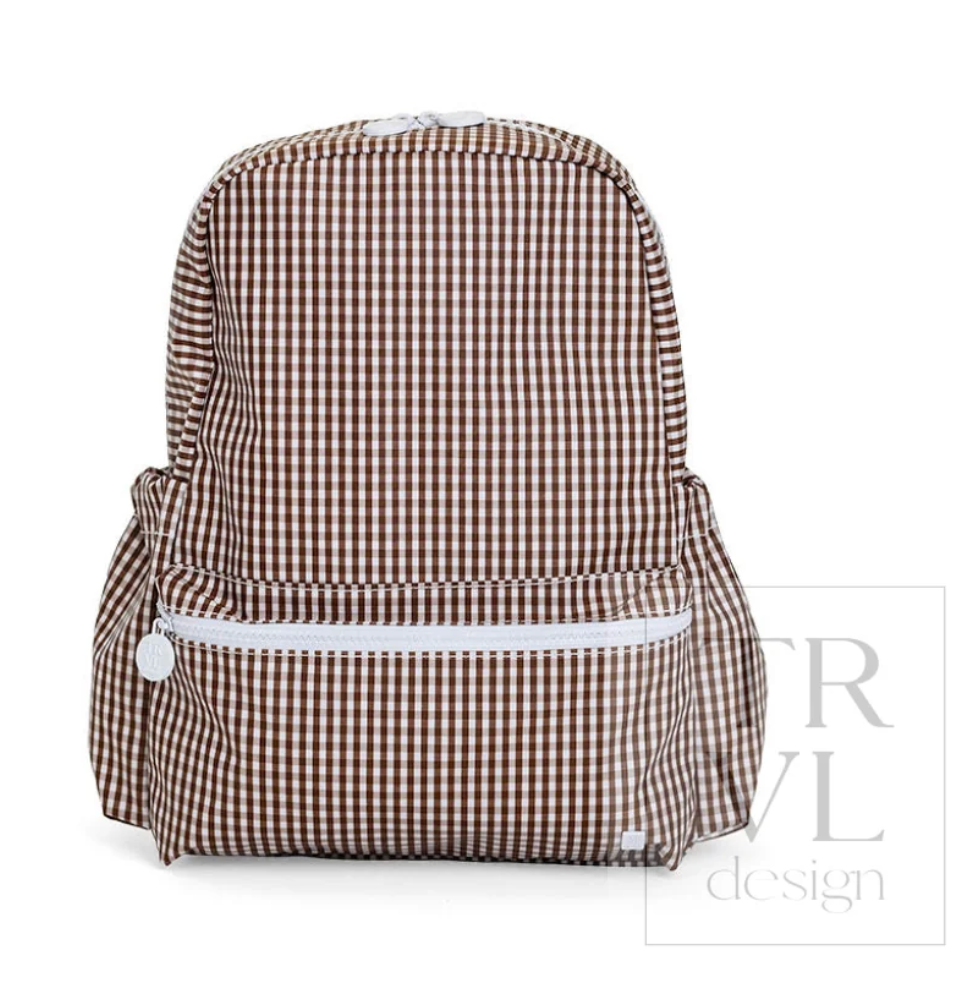 TRVL Backpacker - Gingham Coco from Anderson Parker