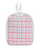 TRVL Bring It! Lunch Bag - Classic Plaid Red - Anderson Parker