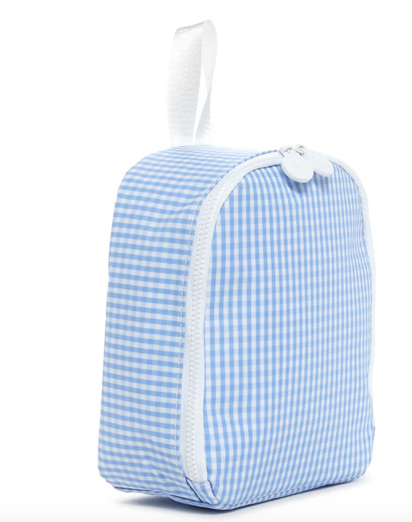 TRVL Bring It! Lunch Bag - Gingham Sky from Anderson Parker