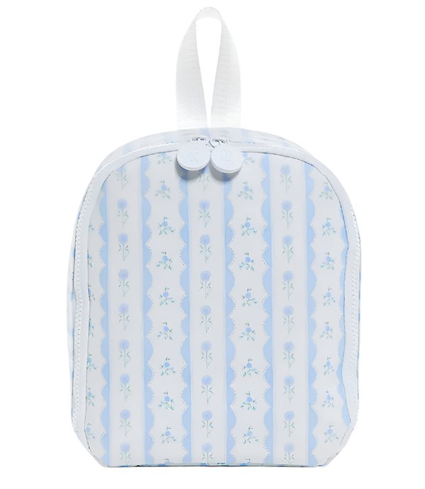 TRVL Bring It! Lunch Bag - Ribbon Floral Blue from Anderson Parker