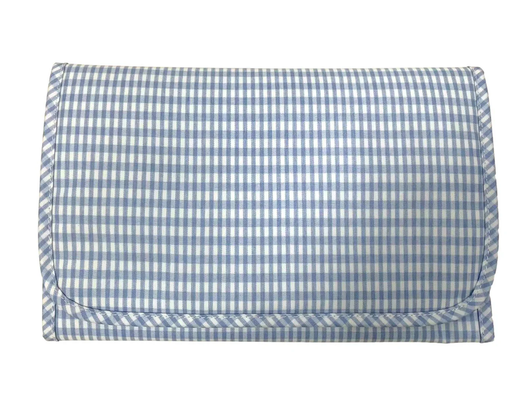 TRVL Changing Mat - Game Changer - Gingham Mist from Anderson Parker