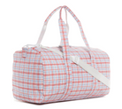 TRVL Duffel Weekender Bag - Classic Plaid Red - Anderson Parker
