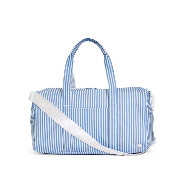 TRVL Duffel Weekender Bag - Pimlico Stripe Chambray from Anderson Parker