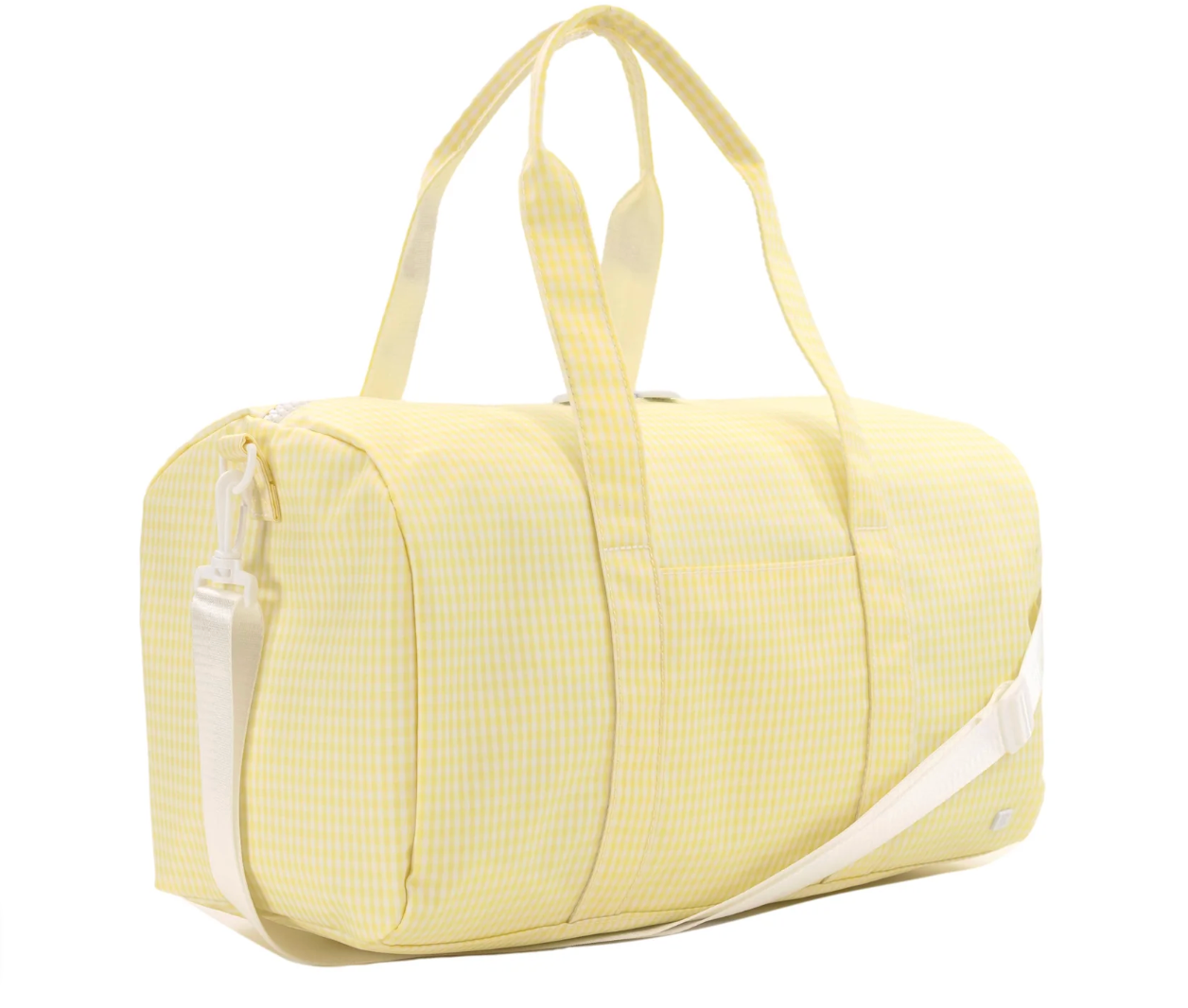 TRVL Duffel Weekender Gingham Buttercup from Anderson Parker