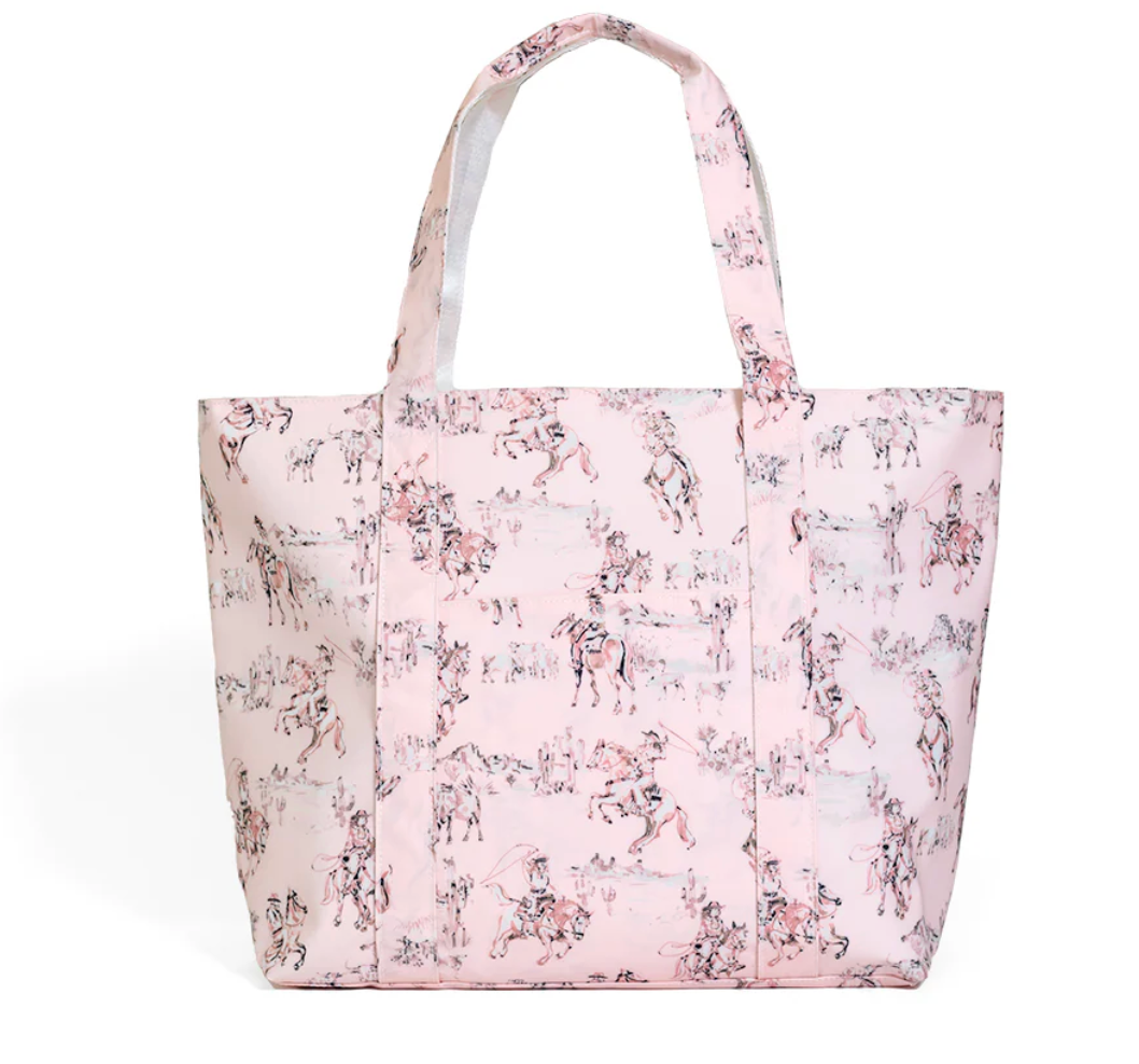 TRVL Jumbo Tote - X-Large Tote - COWGIRL TOILE from Anderson Parker