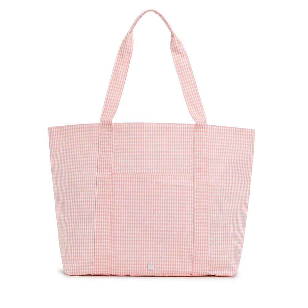 TRVL Jumbo Tote - X-Large Tote - Gingham Taffy - Anderson Parker