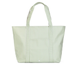 TRVL Jumbo Tote - X-Large Tote - PIMLICO STRIPE SAGE from Anderson Parker
