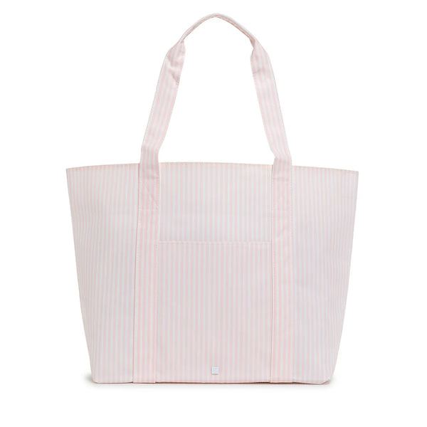 TRVL Jumbo Tote - X-Large Tote - Pimlico Stripe Pink from Anderson Parker