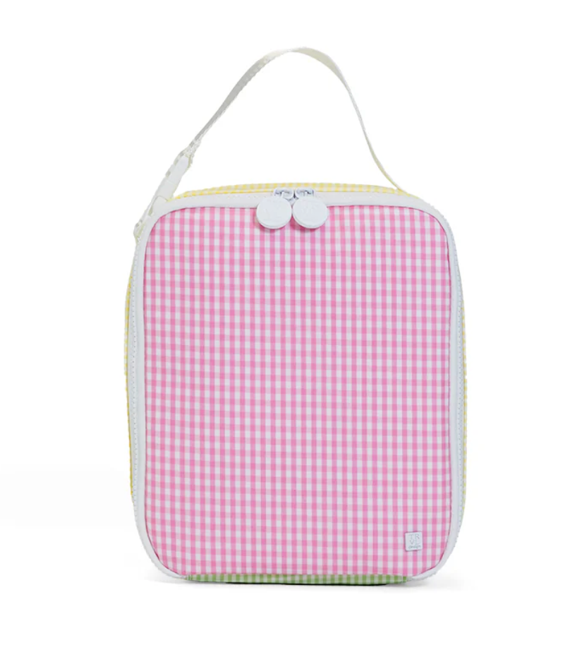 TRVL LUNCH BOX Insulated Lunch Bag - PATCH PINK from Anderson Parker