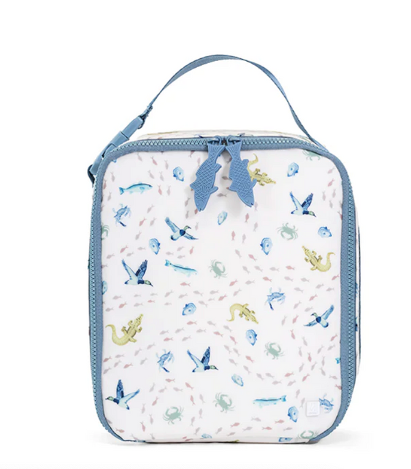 TRVL Lunch Box Insulated Bag - Coastal Tides from Anderson Parker